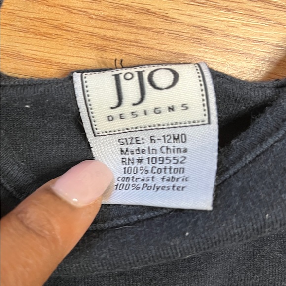 JoJo Designs Black and Cheetah Print Tank Top Baby Girl 6-12 months - Picture 3 of 5